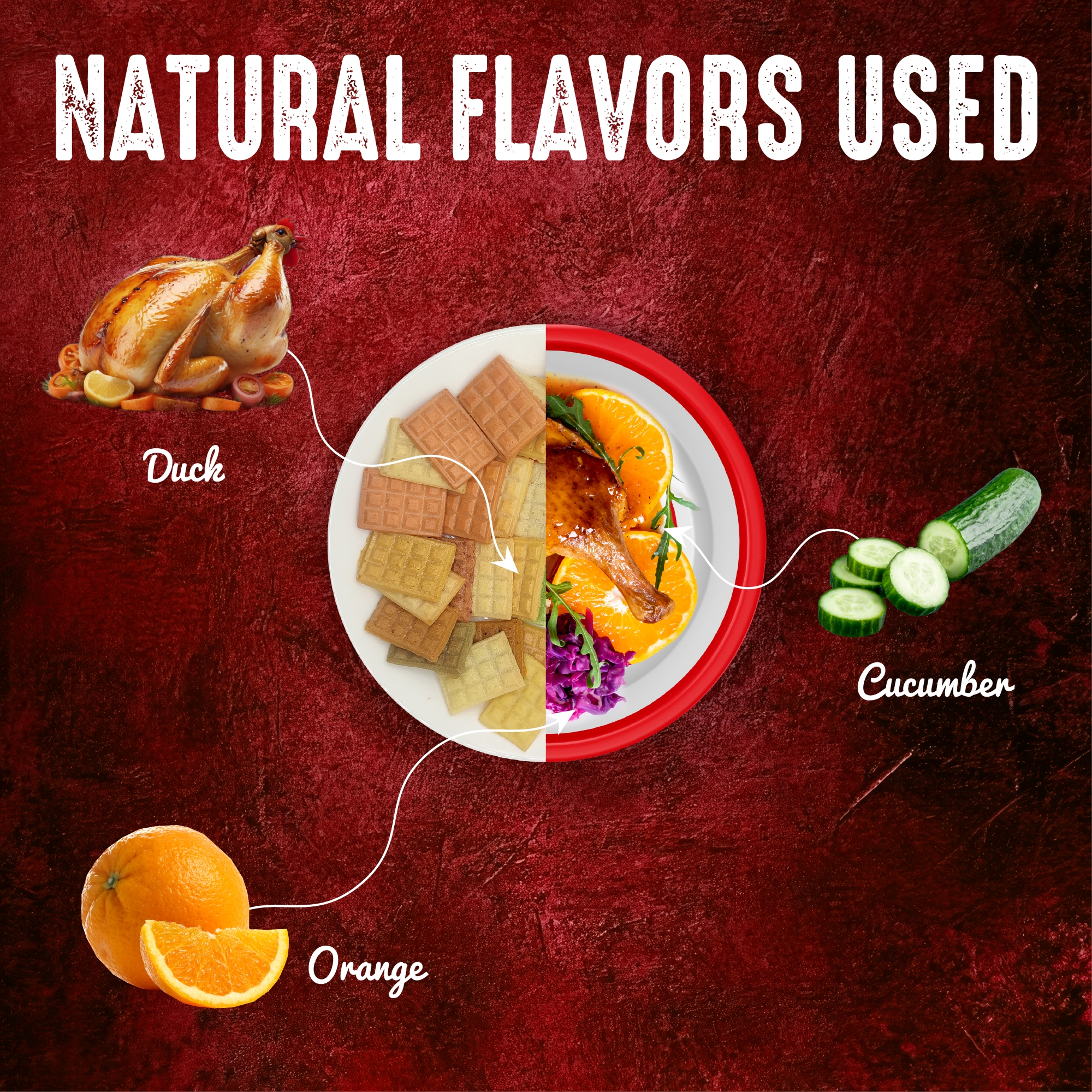 Crunchy Cat Treats Skin & Coat Care Recipe, Chinese Peking Duck Flavor, 1.48 oz (Pack of 1)