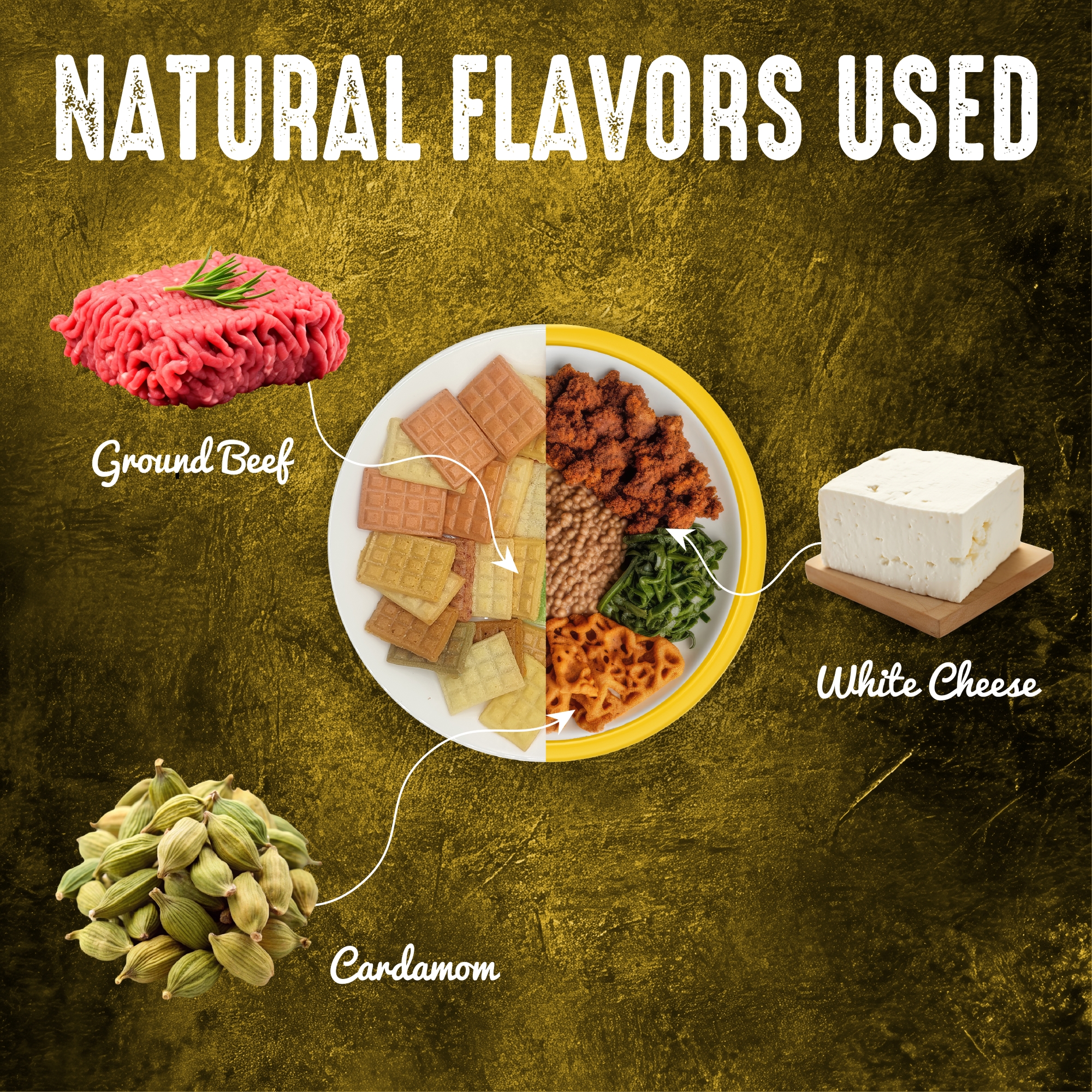 Crunchy Cat Treats Digestive Health Recipe, Ethiopian Kitfo Flavor, 1.48 oz (Pack of 1)