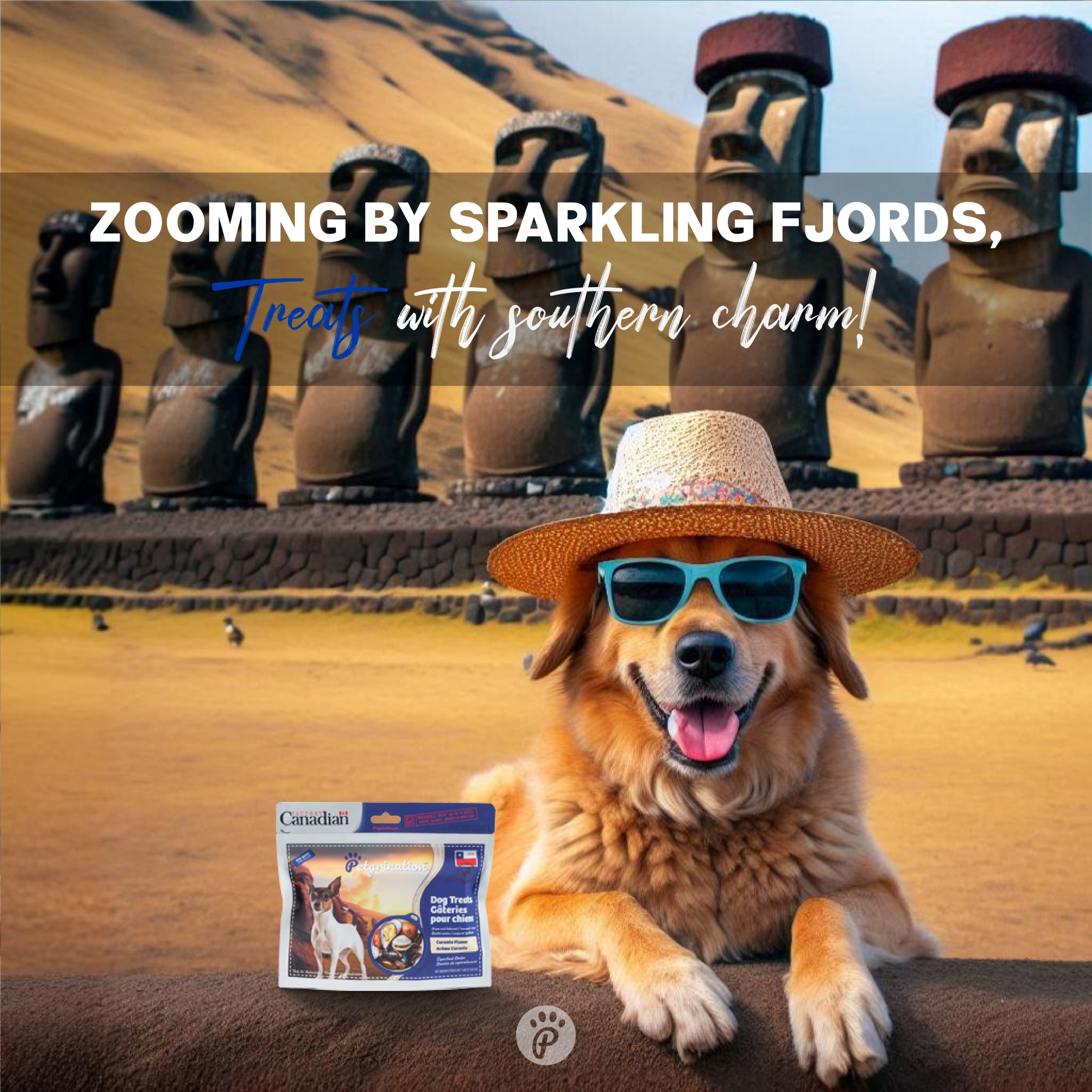 Crunchy Dog Treats Superfood Recipe, Chilean Curanto Flavor, 1.48 oz (Pack of 1)