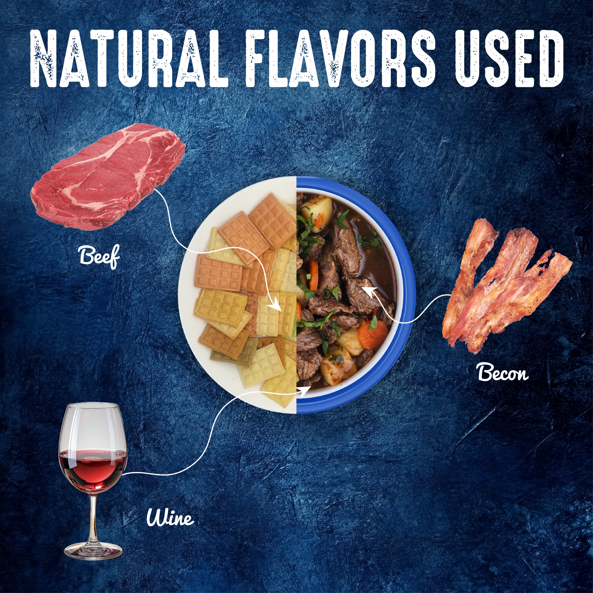 Crunchy Cat Treats Digestive Health Recipe, French Beef Bourguignon Flavor, 1.48 oz (Pack of 1)