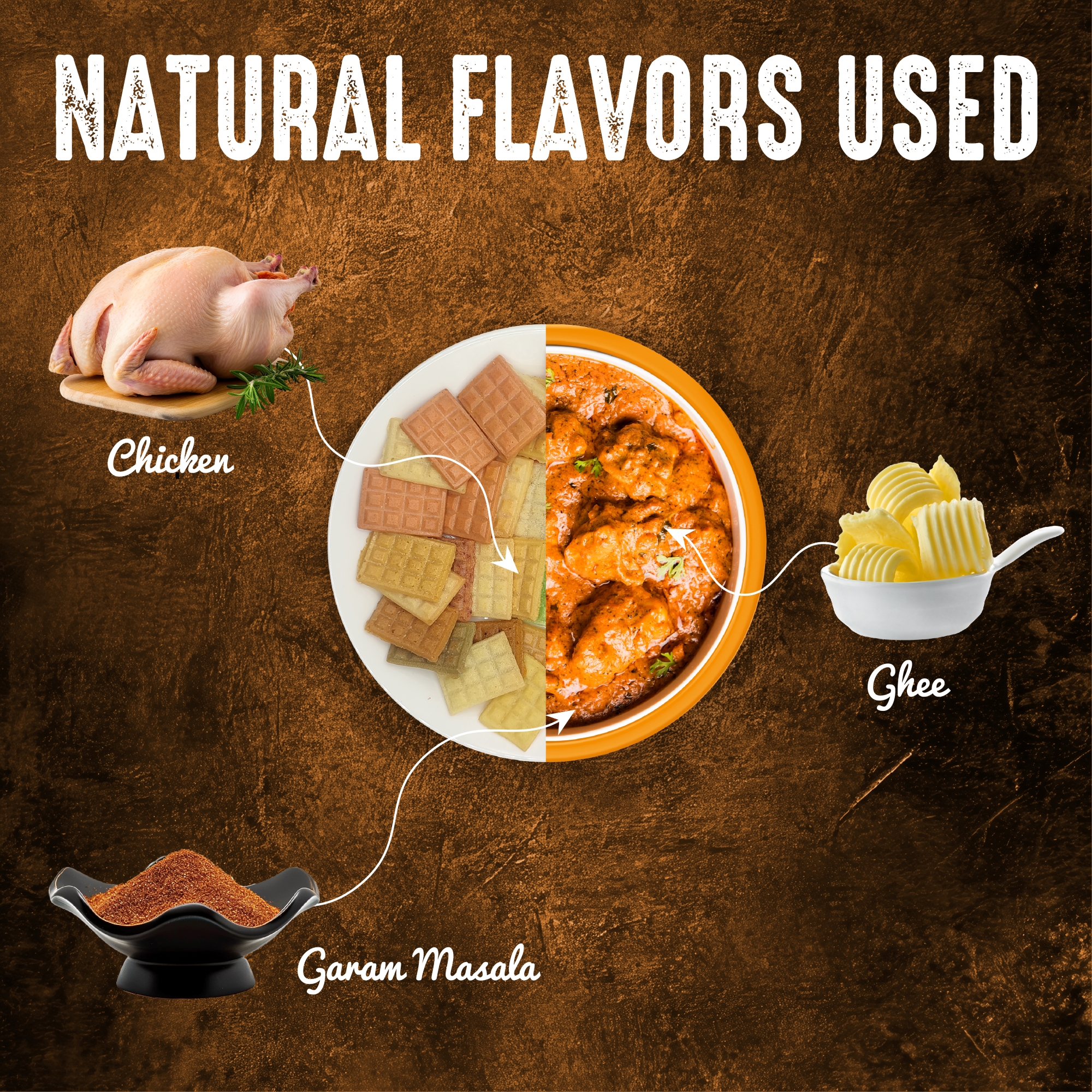 Crunchy Cat Treats Digestive Health Recipe, Indian Tandoori Chicken Flavor, 1.48 oz (Pack of 1)