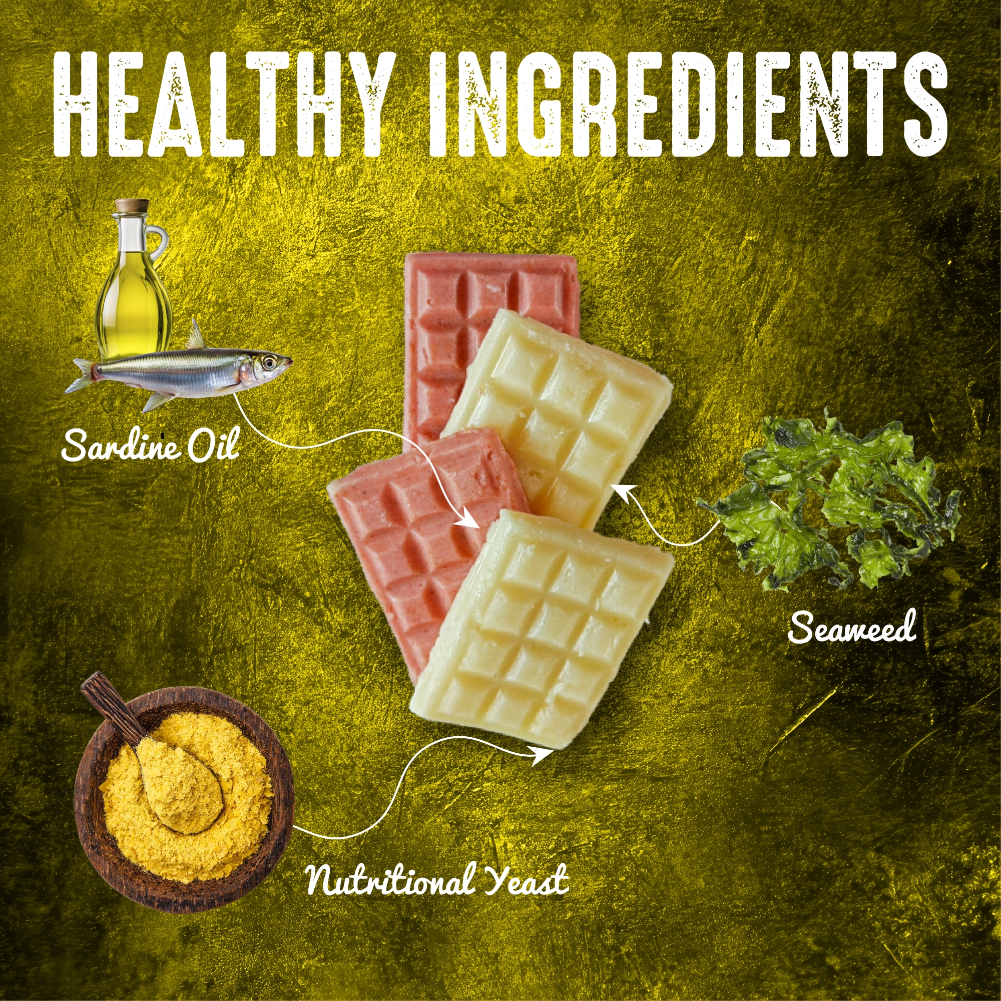 Crunchy Dog Treats Skin & Coat Care Recipe, German Currywurst Flavor, 1.48 oz (Pack of 1)