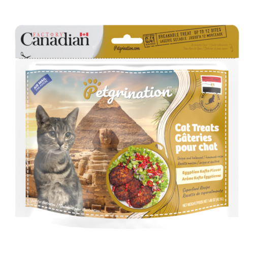Crunchy Cat Treats Superfood Recipe, Egyptian Kofta Flavor, 1.48 oz (Pack of 1)