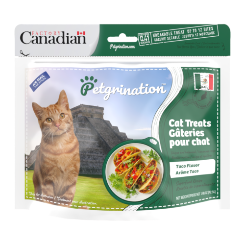 Crunchy Cat Treats Superfood Recipe, Mexican Taco Flavor, 1.48 oz (Pack of 1)