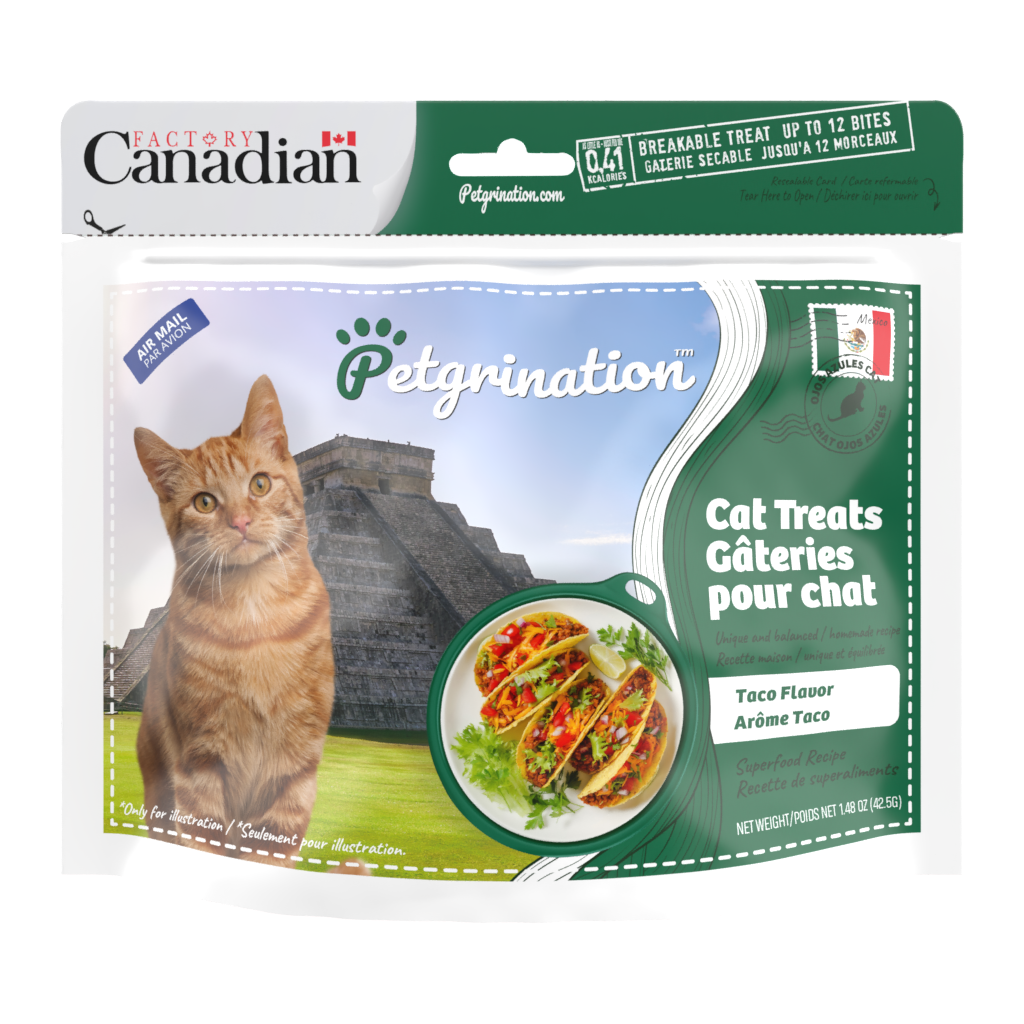 Crunchy Cat Treats Superfood Recipe, Mexican Taco Flavor, 1.48 oz (Pack of 1)