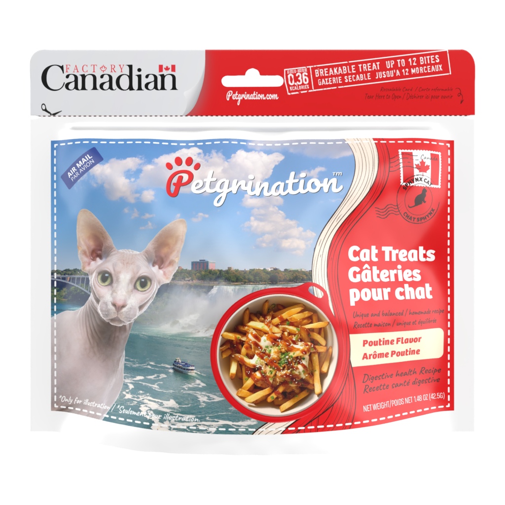 Crunchy Cat Treats Digestive Health Recipe, Canadian Poutine Flavor, 1.48 oz (Pack of 1)