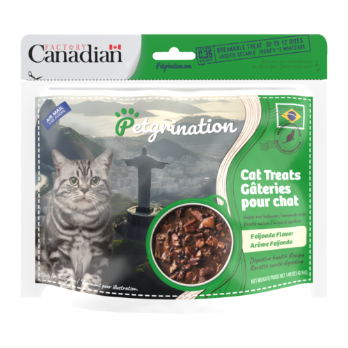 Crunchy Cat Treats Digestive Health Recipe, Brazilian Feijoada Flavor, 1.48 oz (Pack of 1)