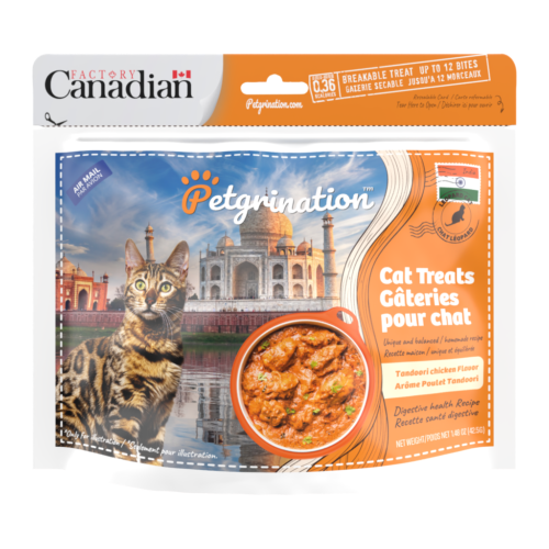 Crunchy Cat Treats Digestive Health Recipe, Indian Tandoori Chicken Flavor, 1.48 oz (Pack of 1)