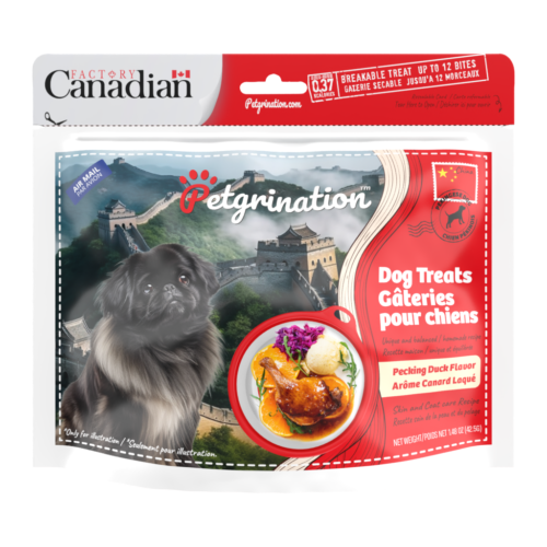 Crunchy Dog Treats Skin & Coat Care Recipe, Chinese Peking Duck Flavor, 1.48 oz (Pack of 1)