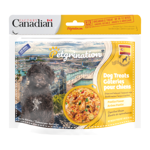 Crunchy Dog Treats Superfood Recipe, Spanish Paella Flavor, 1.48 oz (Pack of 1)