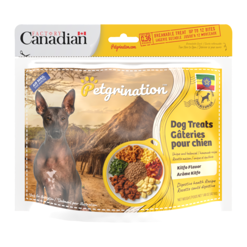 Crunchy Dog Treats Digestive Health Recipe, Ethiopian Kitfo Flavor, 1.48 oz (Pack of 1)