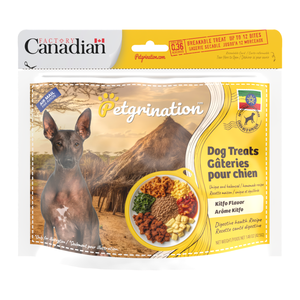 Crunchy Dog Treats Digestive Health Recipe, Ethiopian Kitfo Flavor, 1.48 oz (Pack of 1)