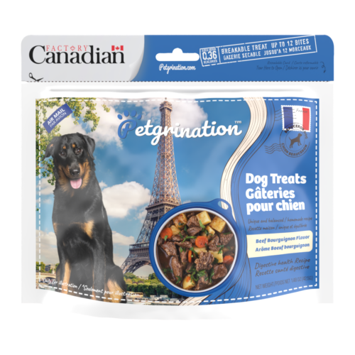 Crunchy Dog Treats Digestive Health Recipe, French Beef Bourguignon Flavor, 1.48 oz (Pack of 1)