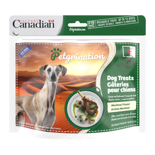 Crunchy Dog Treats Skin & Coat Care Recipe, Algerian Mechoui Flavor, 1.48 oz (Pack of 1)